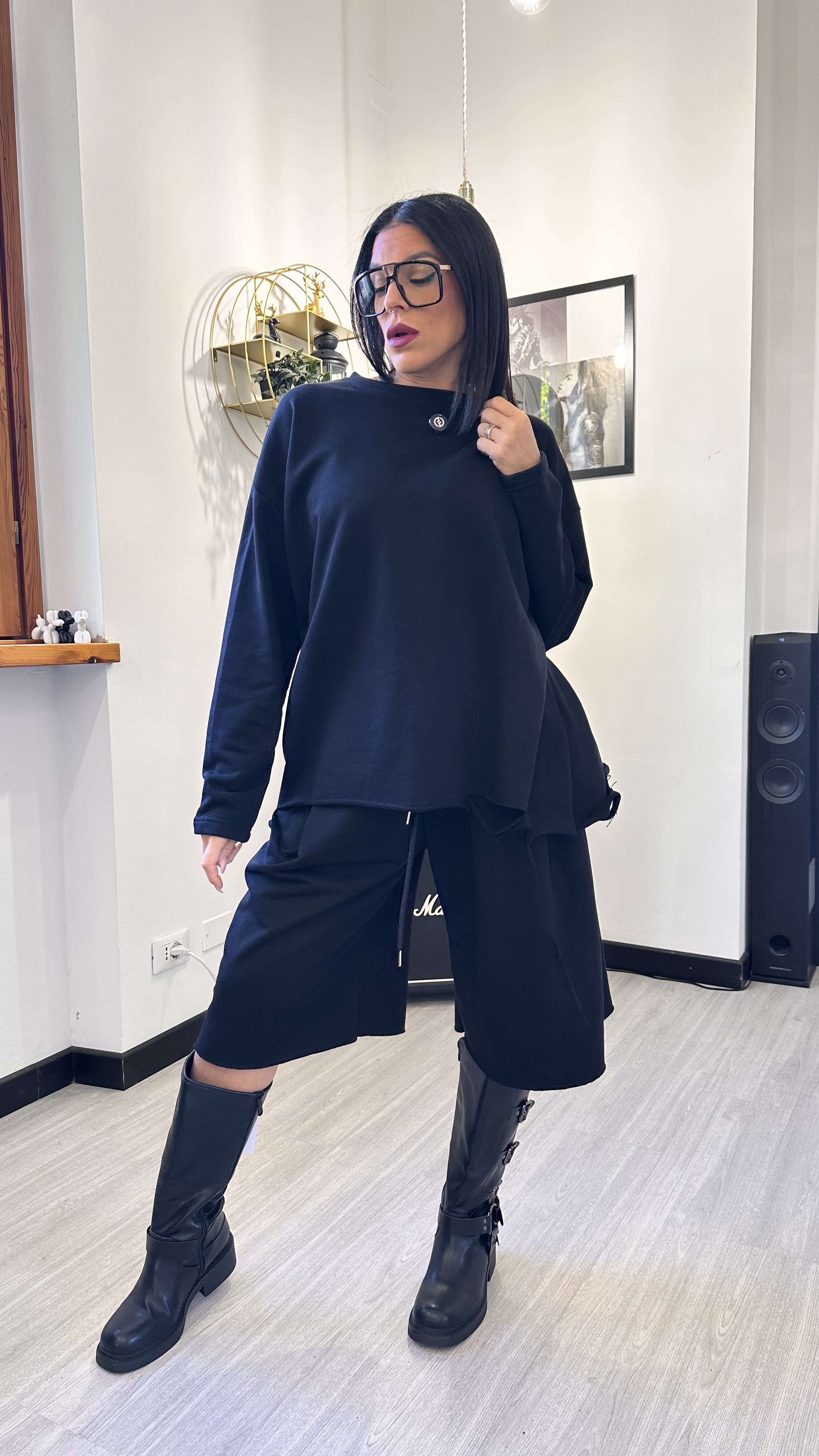 JORTS TUTA NERO