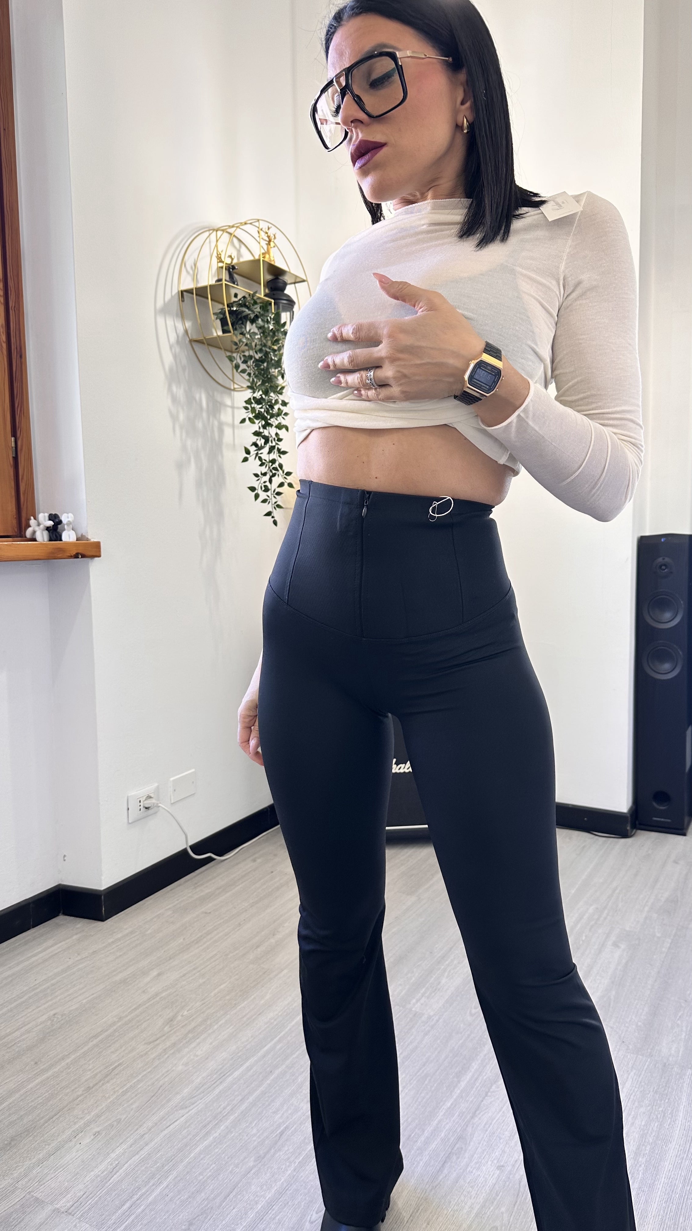 LEGGINGS FANTOZZI A ZAMPA