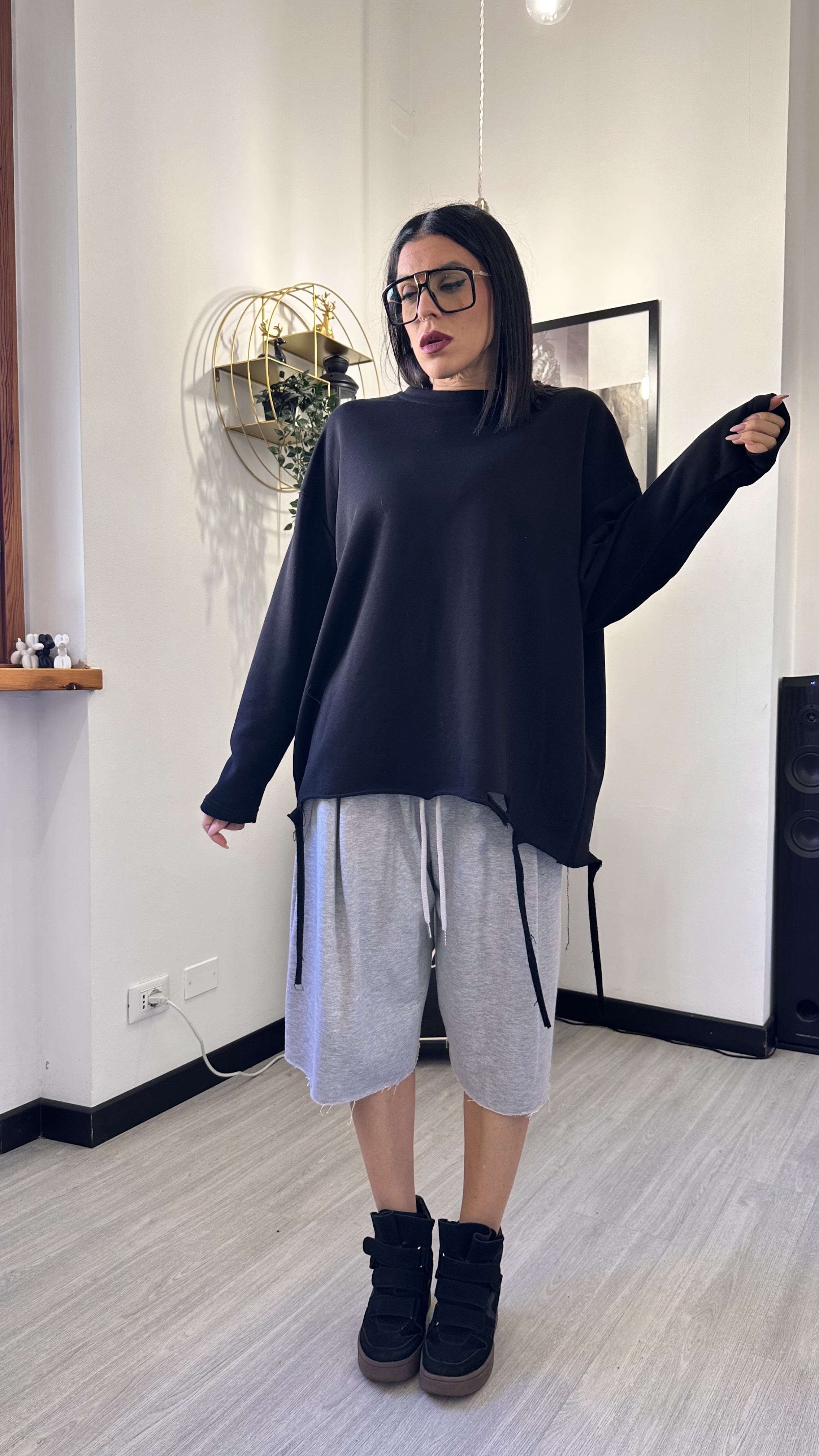 JORTS TUTA GRIGIO