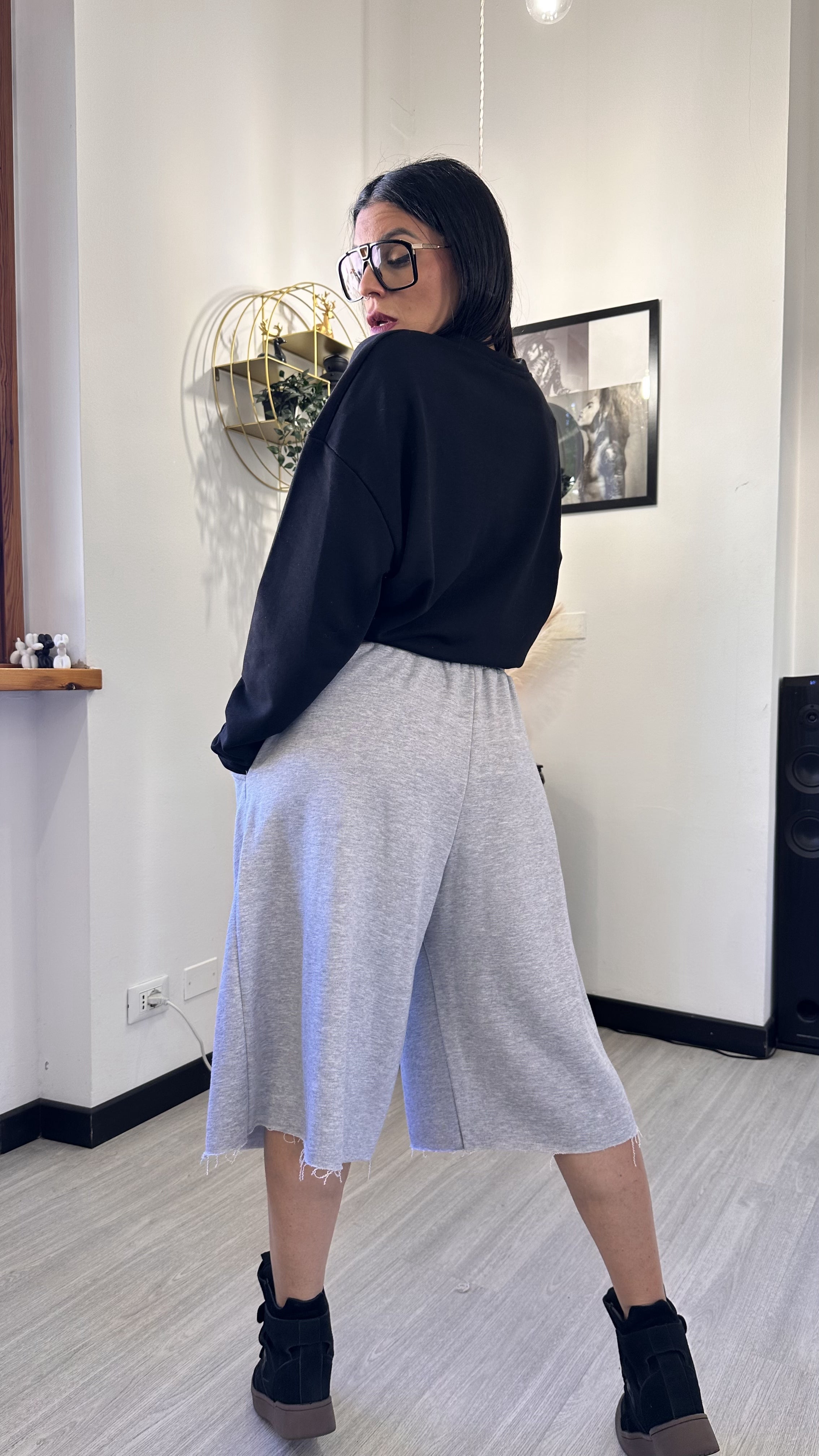 JORTS TUTA GRIGIO
