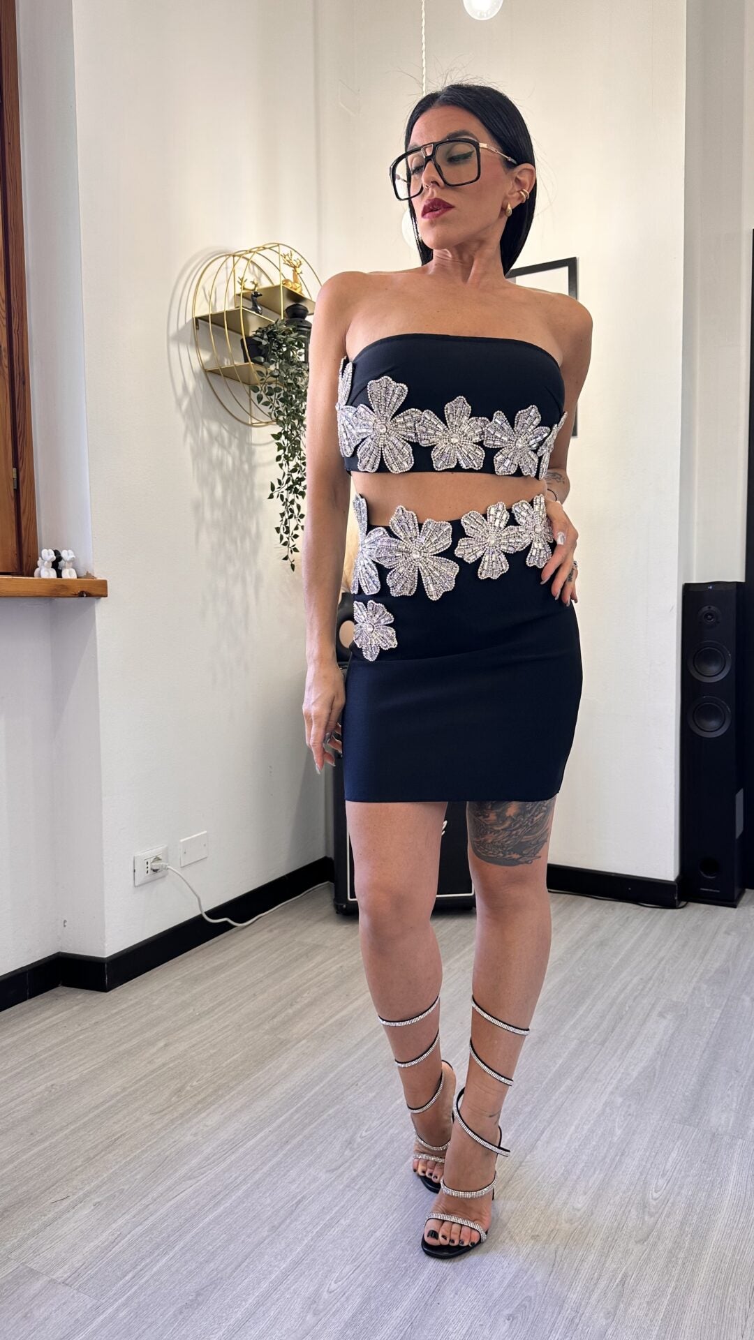 COORDINATO BANDAGE FLOWER GLOW