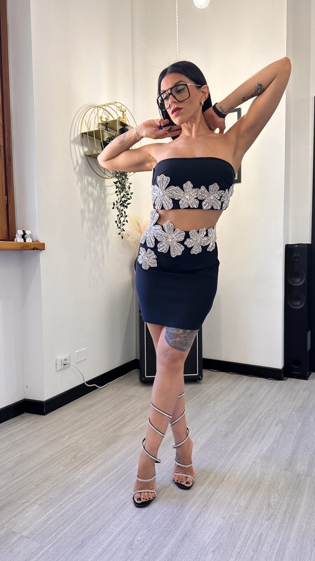 COORDINATO BANDAGE FLOWER GLOW