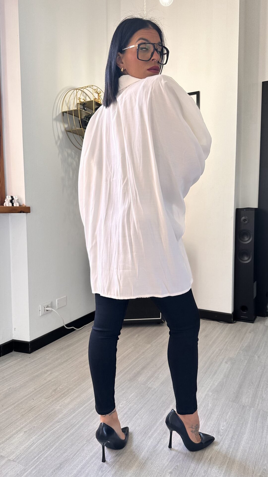 CAMICIA OVER BIANCA