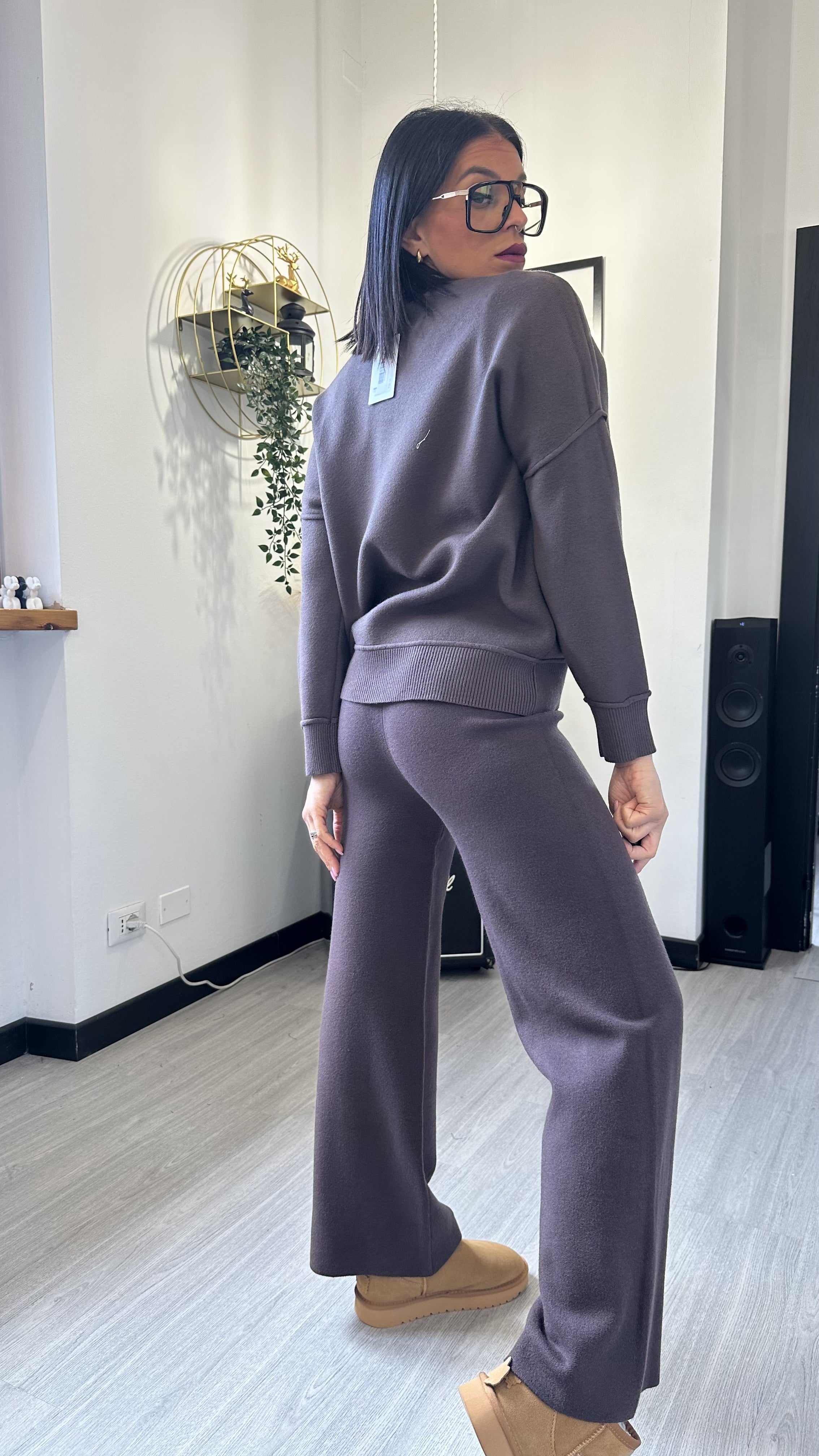 SET MAGLINA MARRONE