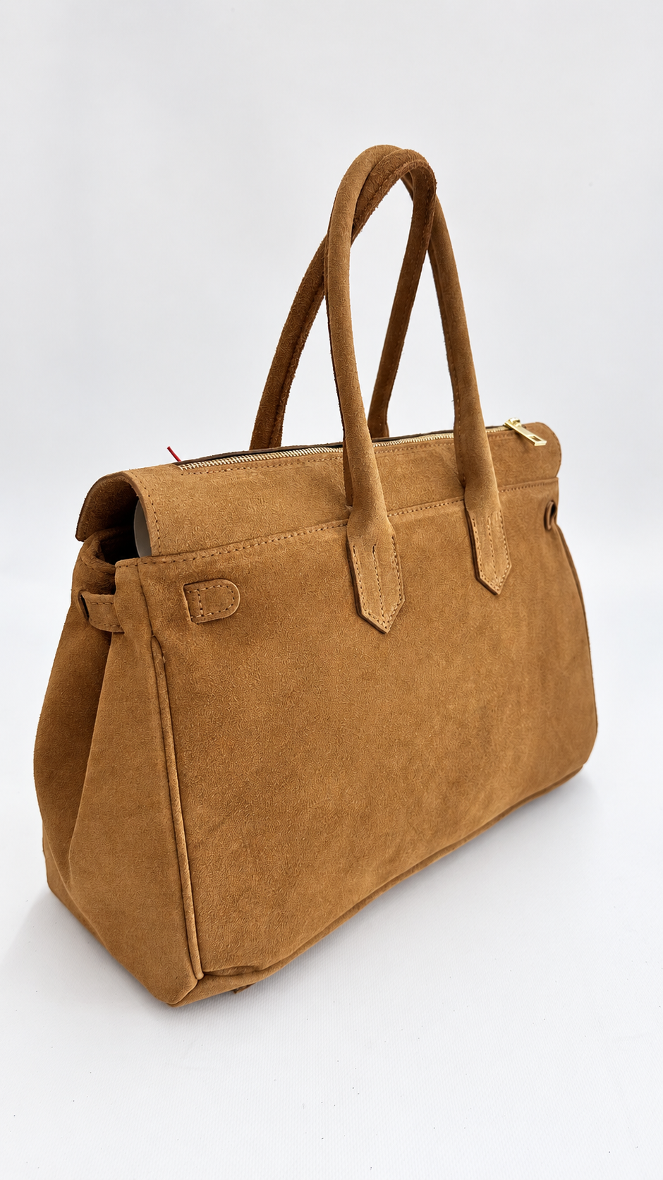 BORSA BIRKI SCAMOSCIATA CUOIO