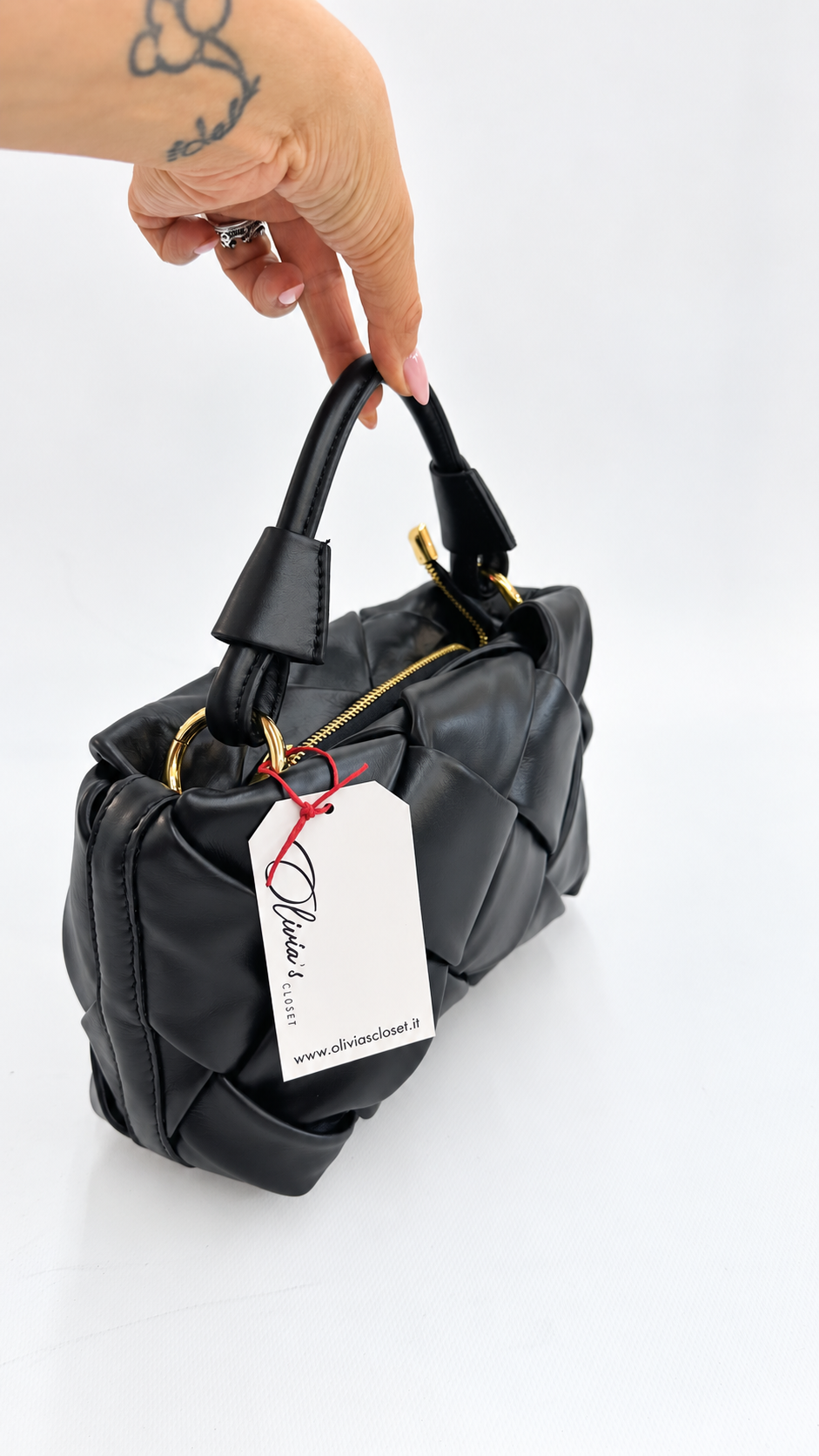 BORSETTA BOTTEGA NERA