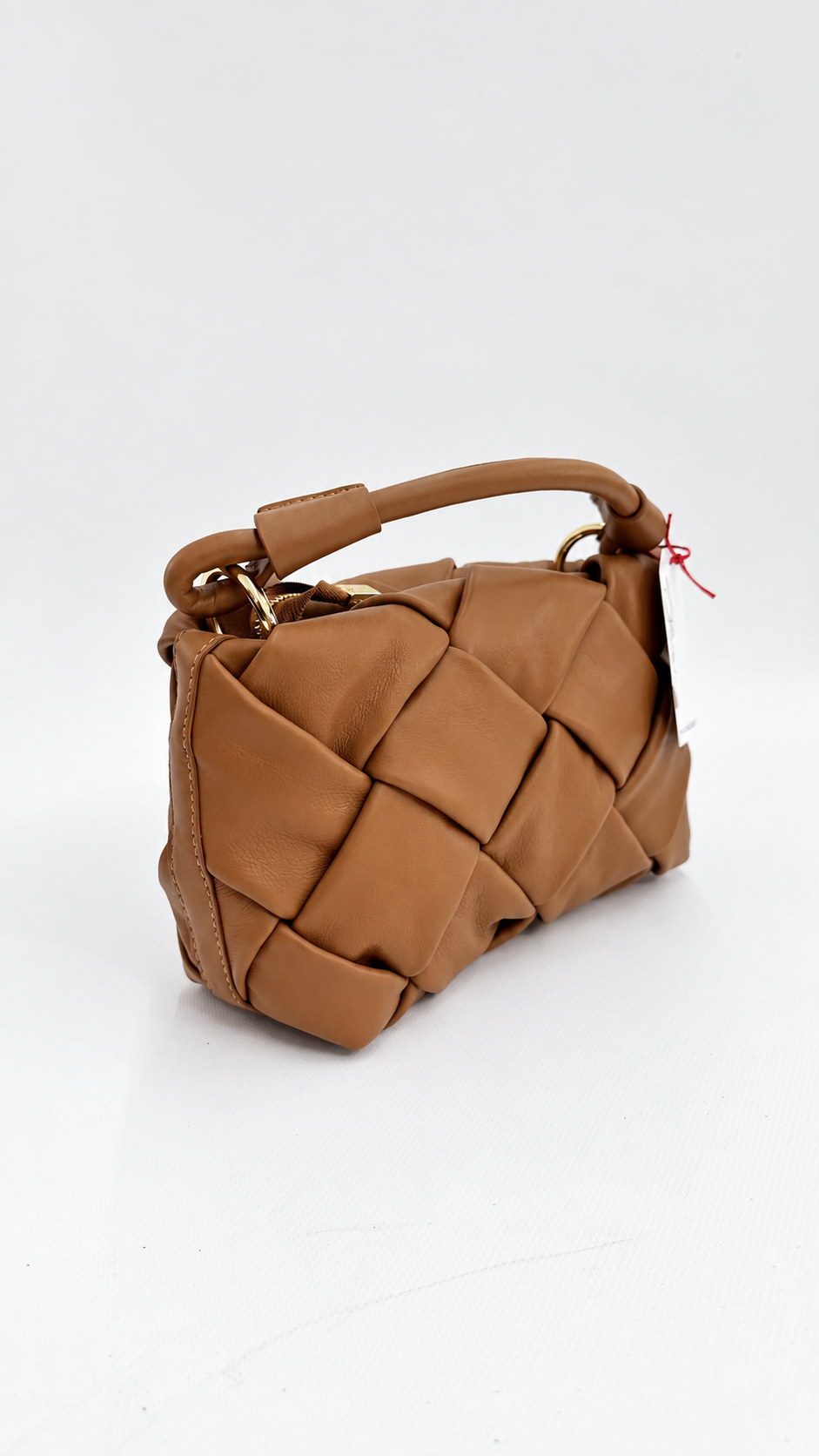 BORSETTA BOTTEGA CAMMELLO