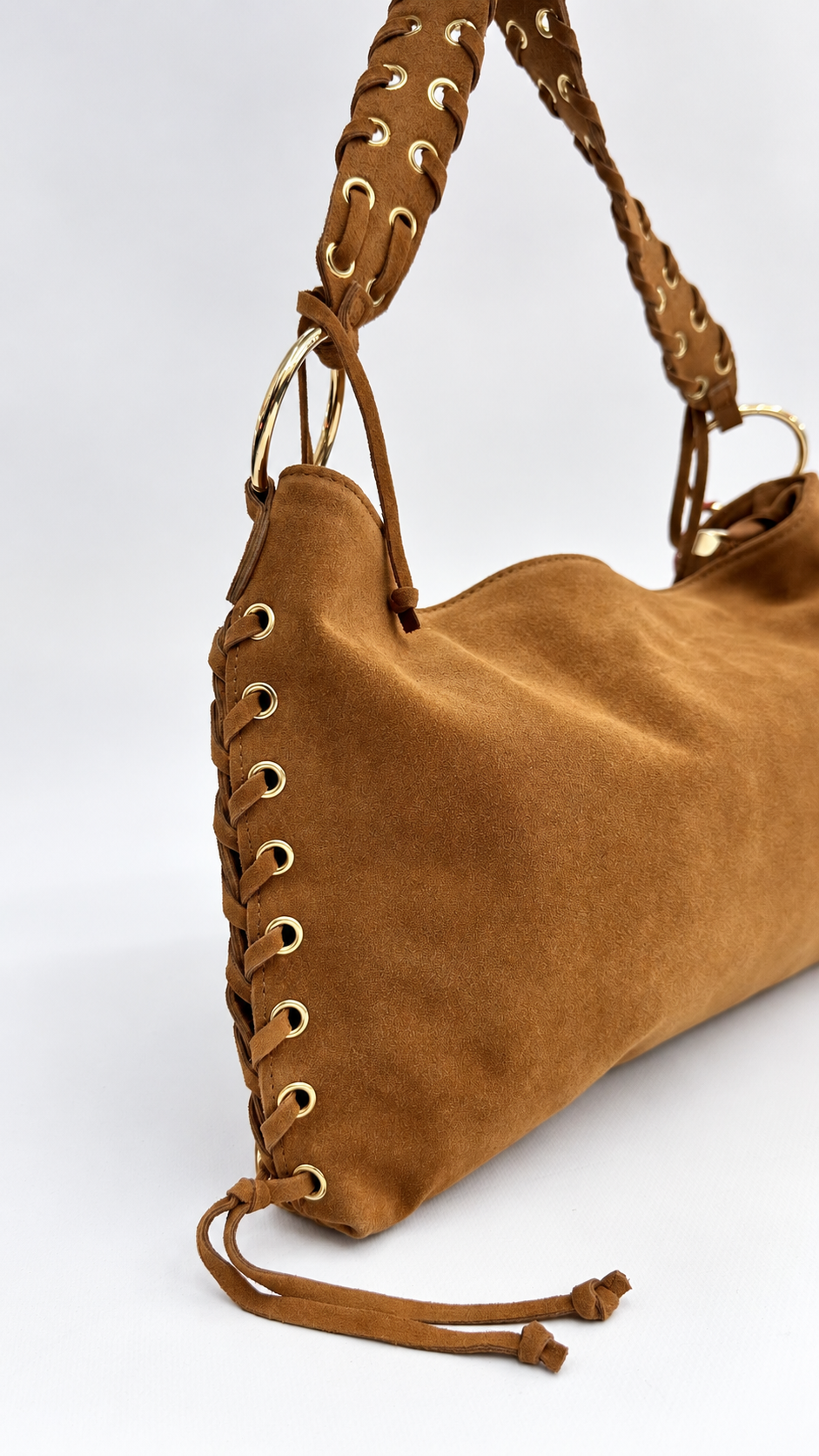 BORSA INTRECCIO CAMMELLO