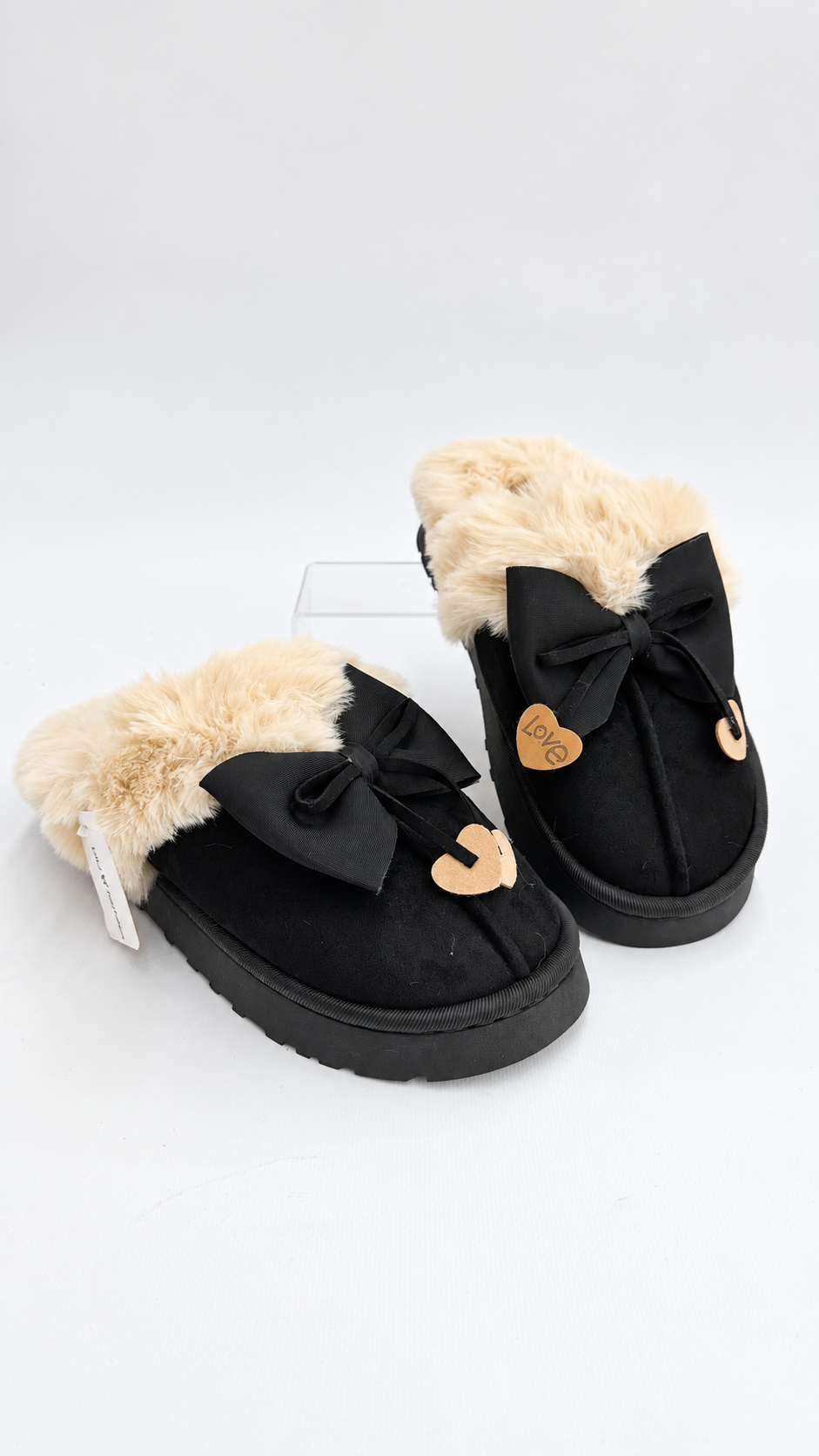 PANTOFOLE LOVE NERE