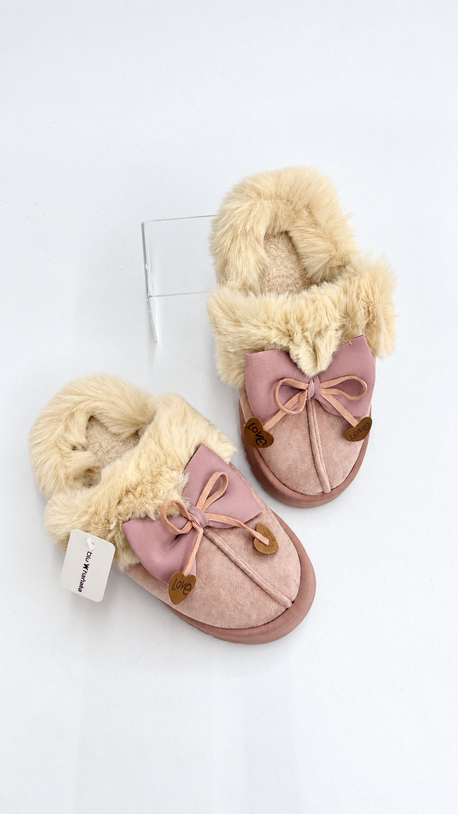 PANTOFOLE LOVE ROSA
