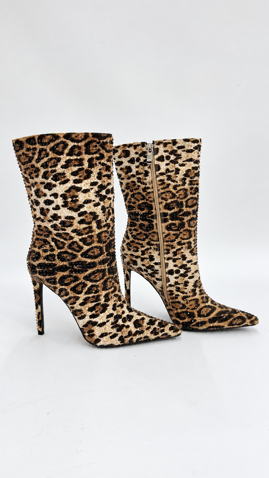STIVALE PANTERONA CON STRASS