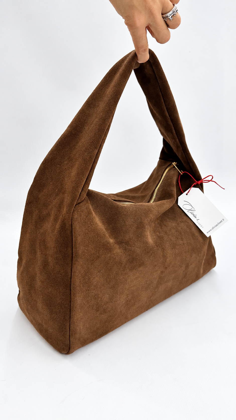 BORSA RETTANGOLO BRUCIATO