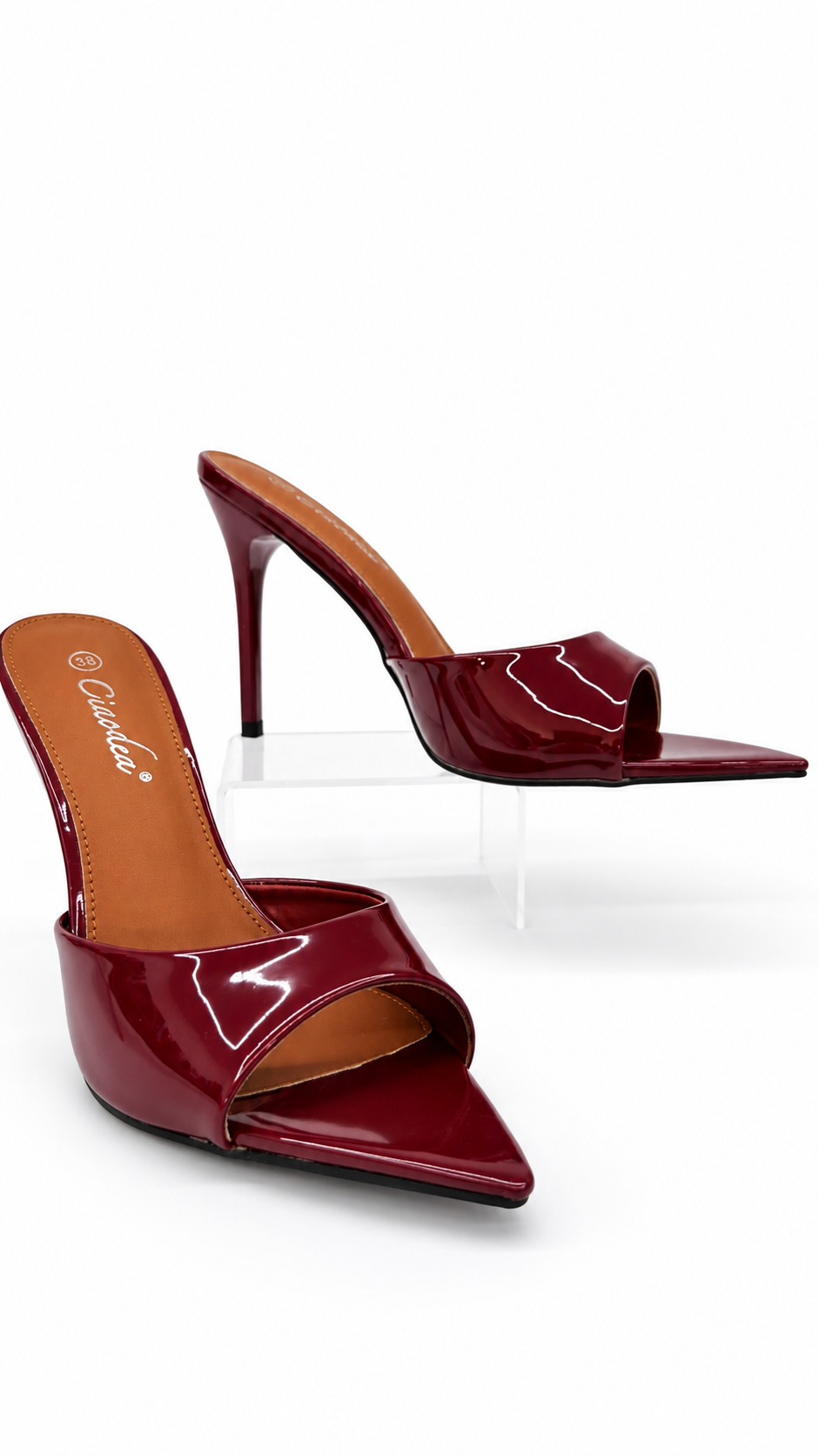 MULES VERNICIATA A PUNTA BORDEAUX